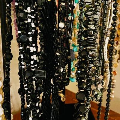 Black Jewelry Lot
