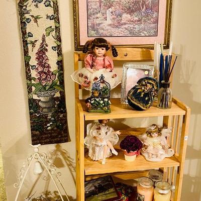 Dolls, Tapestry, Art, Candles