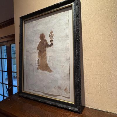 Mark Calderon “Cayetano” Pyrograph Print (DR-MK)