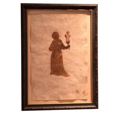 Mark Calderon “Cayetano” Pyrograph Print (DR-MK)