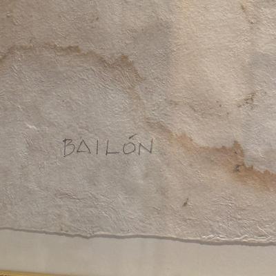 Mark Calderon “Bailon” Pyrograph Print (DR-MK)