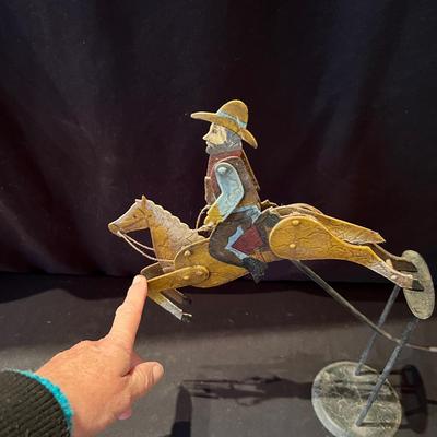 Pendulum Metal Cowboy on Bucking Horse (DR-RG)