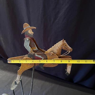 Pendulum Metal Cowboy on Bucking Horse (DR-RG)