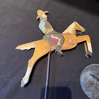Pendulum Metal Cowboy on Bucking Horse (DR-RG)