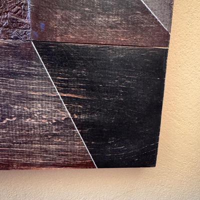 Mixed Media Nature Painting on Wood (SW-DZ)