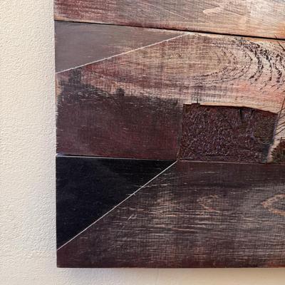 Mixed Media Nature Painting on Wood (SW-DZ)