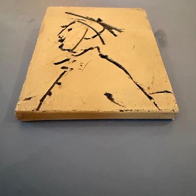 David Bryce Incised Drawing on Clay (DR-MK)
