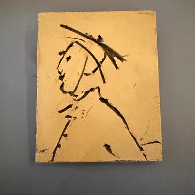 David Bryce Incised Drawing on Clay (DR-MK)