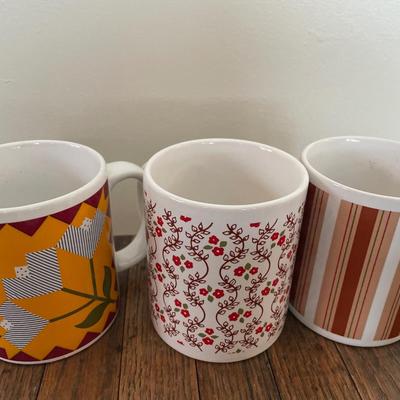 7 Anchor Hocking mugs