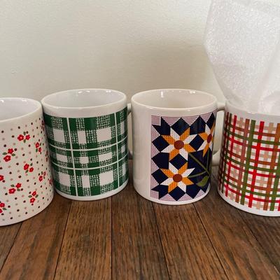 7 Anchor Hocking mugs