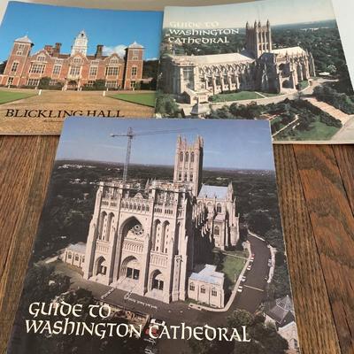 Visitors brochures to churches and halls