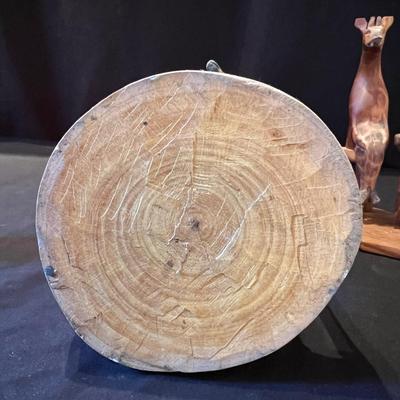 Hand Carved African Animals Wood Figurines (LR-RG)