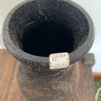 Japanese bird vase