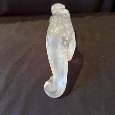 Lalique Zeila Panther Frosted Figurine (DR-MK)