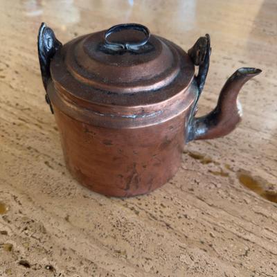 K1029 Antique Copper Tea Kettle