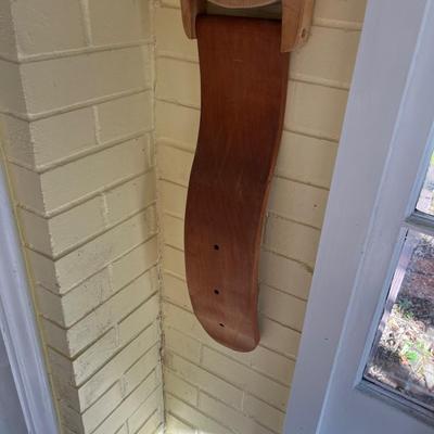 Wood Turned Seth Thomas Watch Sculpture by Jim Renauer (LR-MG)