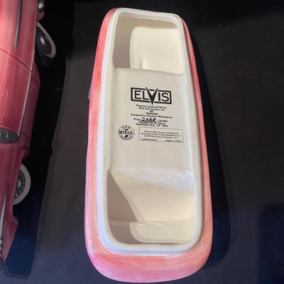 Elvis Ceramic Pink Cadillac Cookie Jar by Vandor (BP-MG)