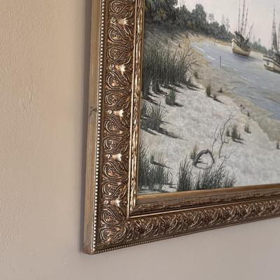 Nautical Landscape Painting by Goblé (B1-DZ)