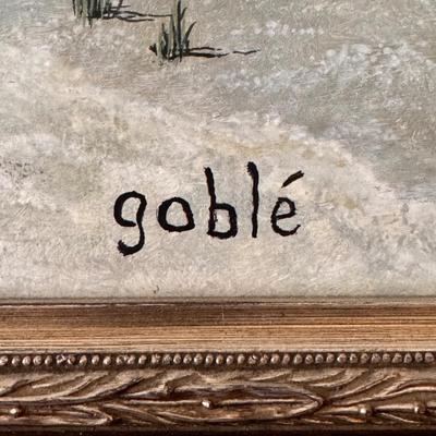 Nautical Landscape Painting by Goblé (B1-DZ)