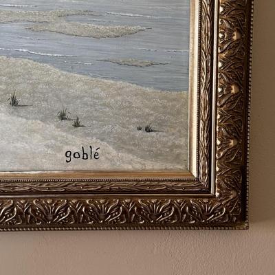 Nautical Landscape Painting by Goblé (B1-DZ)