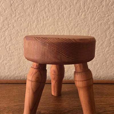 Mini Wood Stool