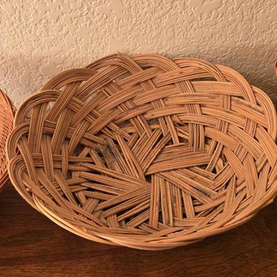 3 Vintage Baskets