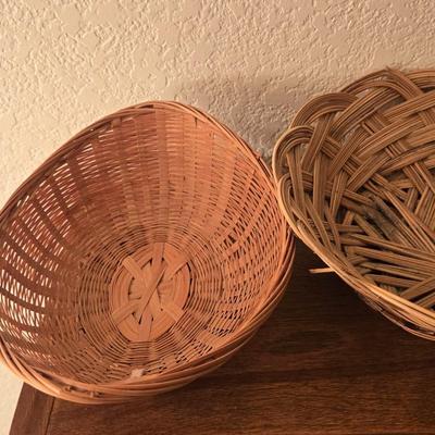 3 Vintage Baskets