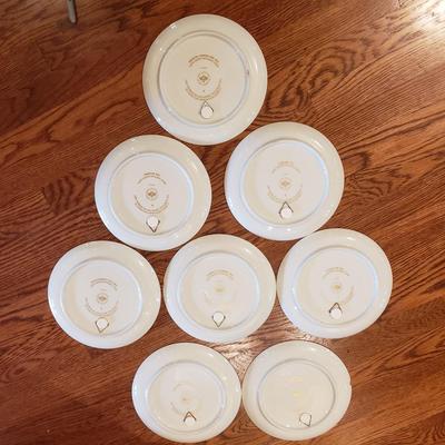Classic Rose Collection 'Great American Sailing Ships' Danbury Mint Rosenthal Plates (BP-MK)