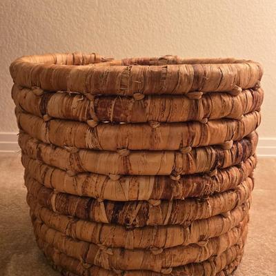 Woven Banana Leaf Basket