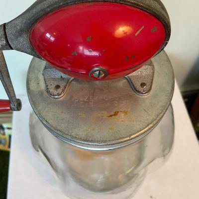 Large Dazey 8 quart barrel butter Churn