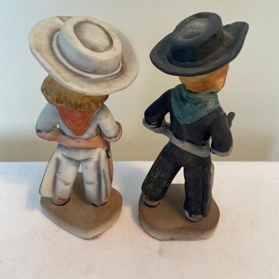 Cute cowboy couple