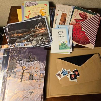 Christmas Cards and a Few Stamps