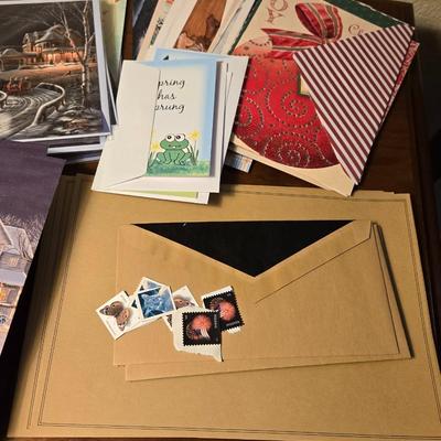 Christmas Cards and a Few Stamps
