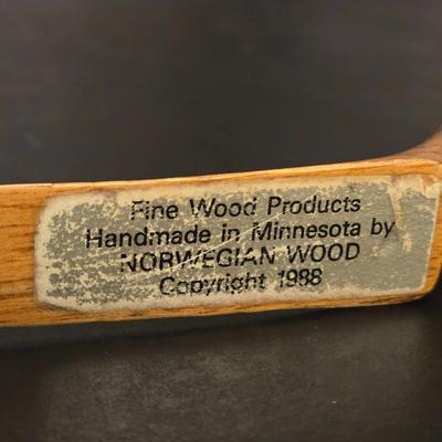 Carved Wood Buffalo Letter Opener