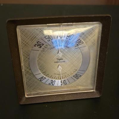 Vintage Small Handheld Flashlight and Vintage Humidiguide