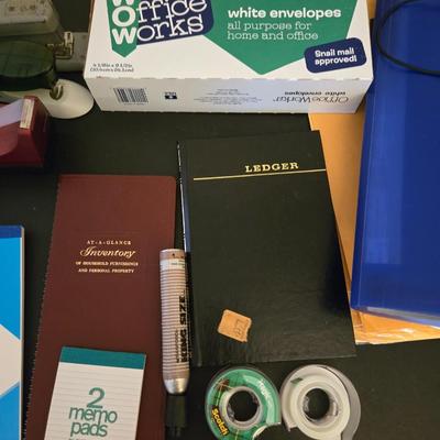 Office Lot - Envelopes, Tape, Staplers, Notebooks and More!
