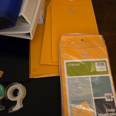 Office Lot - Envelopes, Tape, Staplers, Notebooks and More!