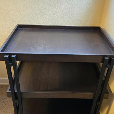 Wood & Metal Shelf