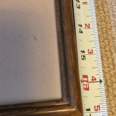 3 Large Wood Photo Frames