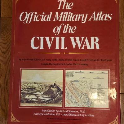 The Official Military Atlas of the Civil War Coffee Table Book