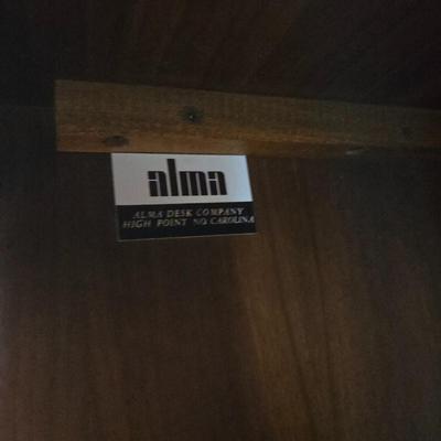 Alma Wood File Cabinet