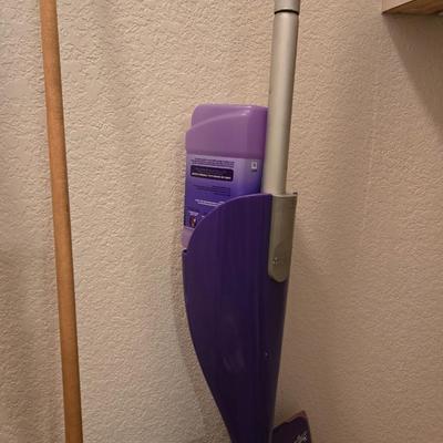 Cleaning Tools Lot - Mop/Bucket, Swifter, Duster and More