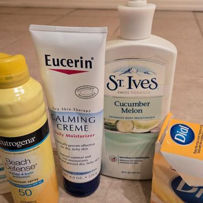 Mixed Lot Of Soap, Lotion, and More