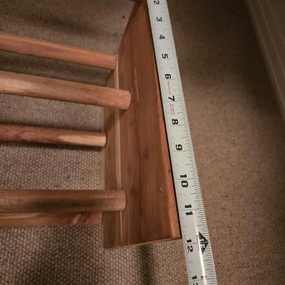 Wood Shoe Rack