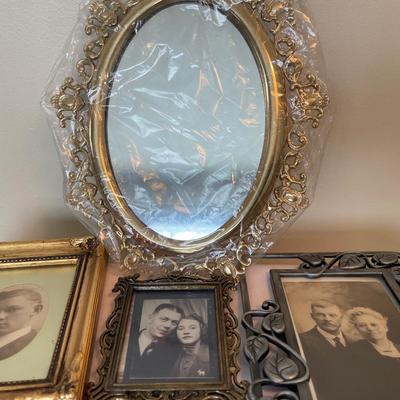 Gold framed mirrors and frames