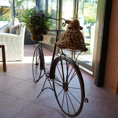 Decorative Bicycle Plant Stand