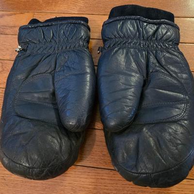Leather Mittens
