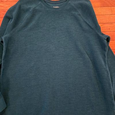 Men's Goodfellow Thermal and Under Armor Fleece Jacket