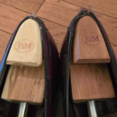 Johnson Murphy Men's Brown Dress Shoes with Shoe Trees