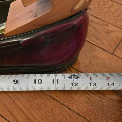 Johnson Murphy Men's Brown Dress Shoes with Shoe Trees